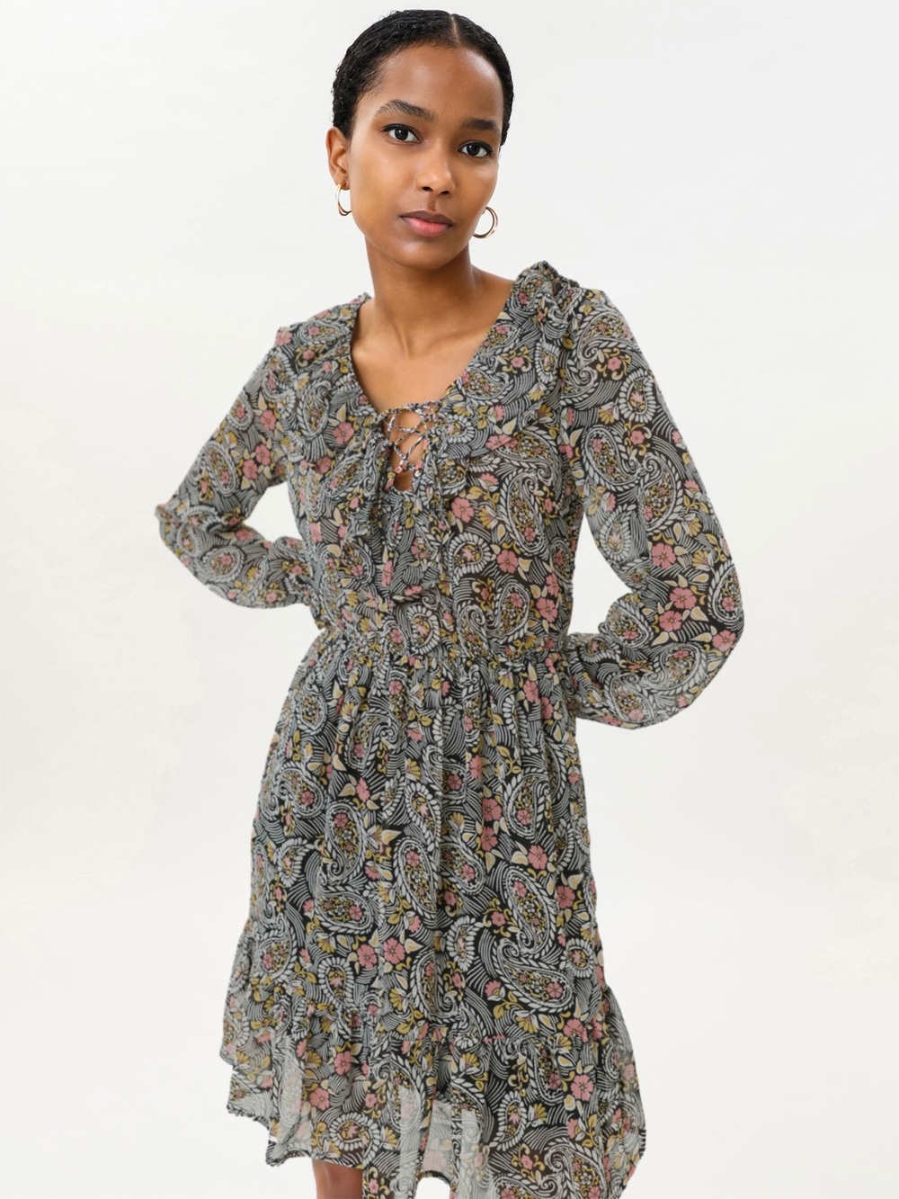 Lefties Paisley Mini Dress